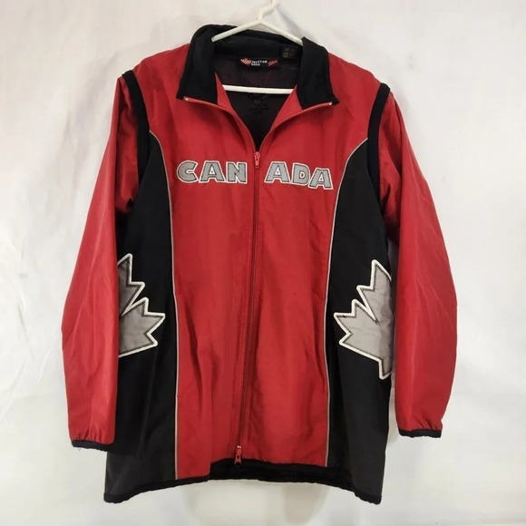 Zellers Other - Canada 2002 Commonwealth Games Team Issue Ping Pong Jacket Vest Zellers Mens S